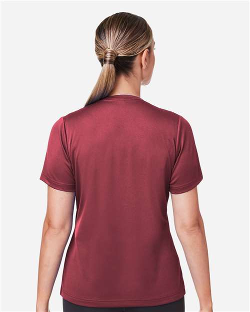 Women's Zone Performance Mesh T-Shirt - Sport Maroon