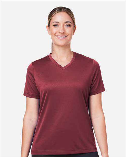 Women's Zone Performance Mesh T-Shirt - Sport Maroon
