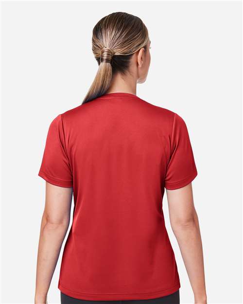 Women's Zone Performance Mesh T-Shirt - Sport Scarlet Red