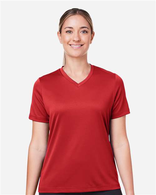 Women's Zone Performance Mesh T-Shirt - Sport Scarlet Red