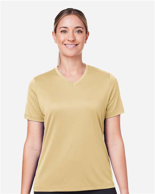Women's Zone Performance Mesh T-Shirt - Sport Vegas Gold