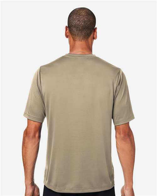 Men's Zone Performance Mesh T-Shirt - Coyote Brown