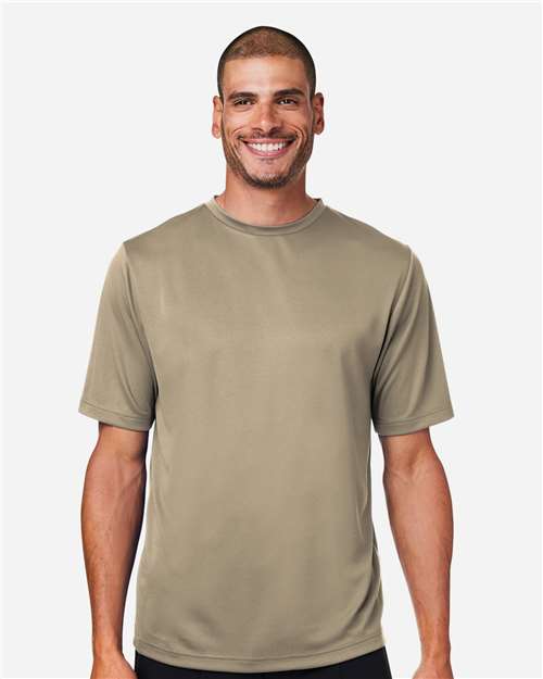 Men's Zone Performance Mesh T-Shirt - Coyote Brown