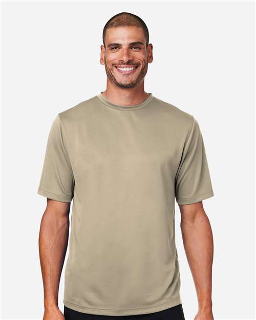Men's Zone Performance Mesh T-Shirt - Desert Khaki