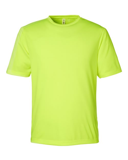 Men's Zone Performance Mesh T-Shirt - Safety Yellow