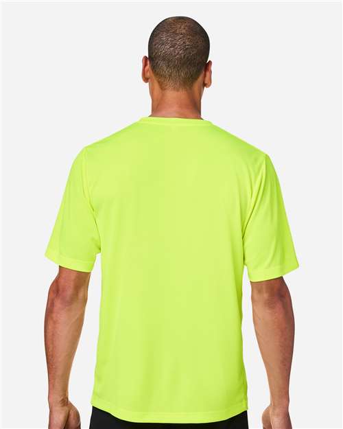 Men's Zone Performance Mesh T-Shirt - Safety Yellow