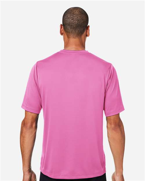 Men's Zone Performance Mesh T-Shirt - Sport Charity Pink