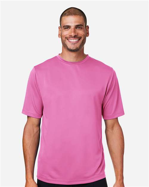 Men's Zone Performance Mesh T-Shirt - Sport Charity Pink