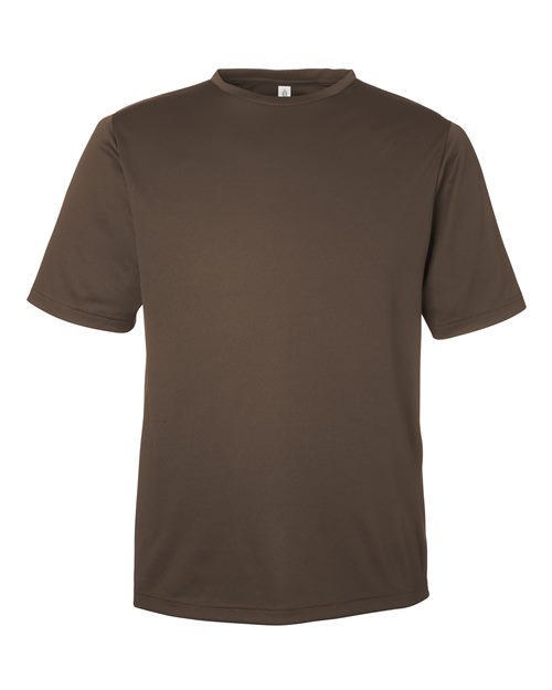Men's Zone Performance Mesh T-Shirt - Sport Dark Brown