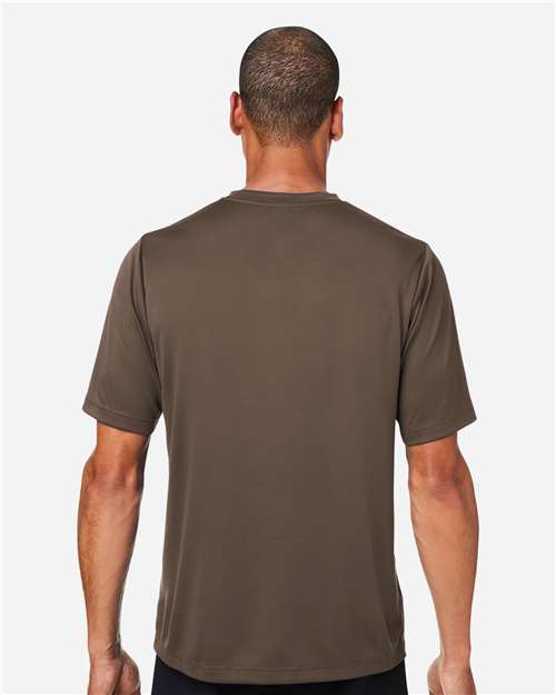 Men's Zone Performance Mesh T-Shirt - Sport Dark Brown