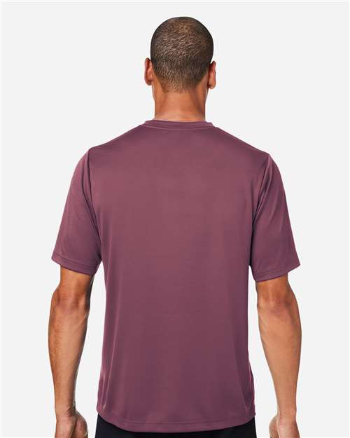Men's Zone Performance Mesh T-Shirt - Sport Dark Maroon