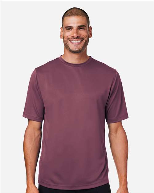 Men's Zone Performance Mesh T-Shirt - Sport Dark Maroon