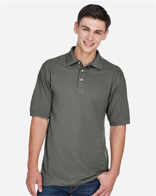 Men's Easy Blend™ Polo - Charcoal