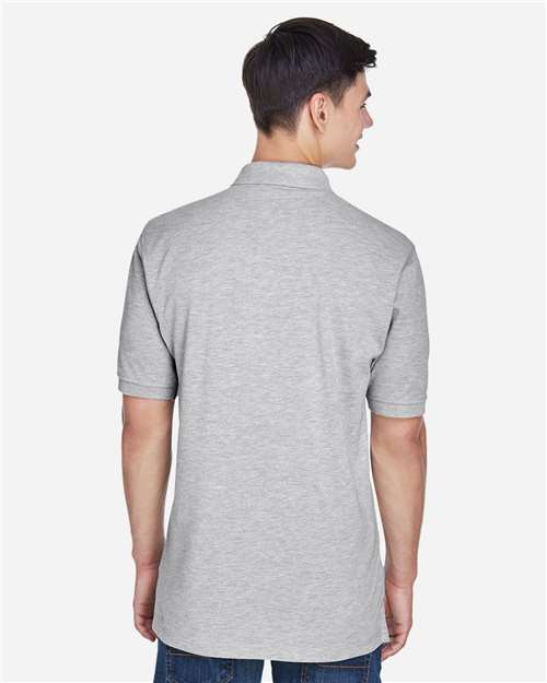 Men's Easy Blend™ Polo - Grey Heather