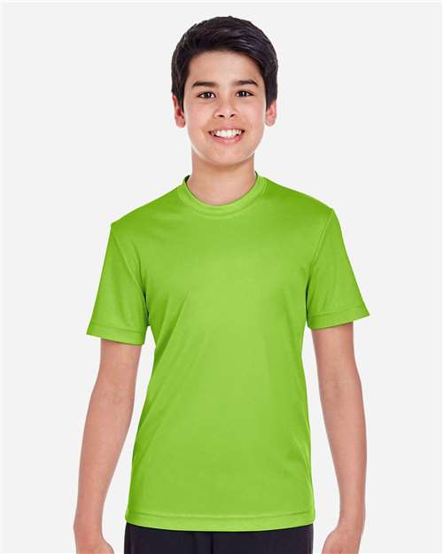 Youth Zone Performance T-Shirt - Acid Green