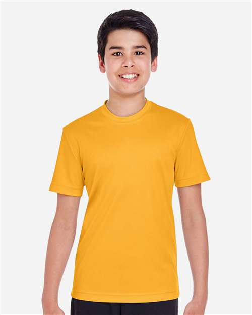 Youth Zone Performance T-Shirt - Sport Athletic Gold