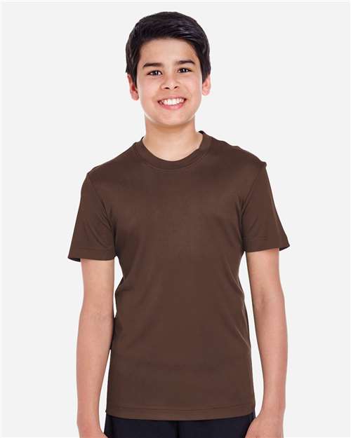 Youth Zone Performance T-Shirt - Sport Dark Brown
