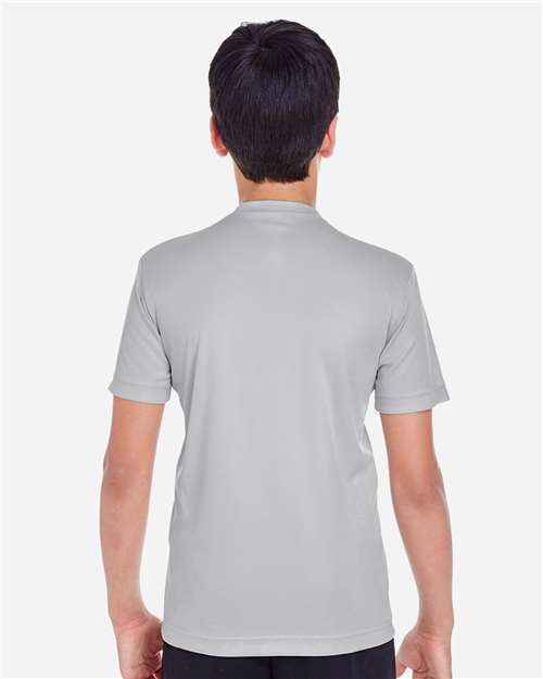 Youth Zone Performance T-Shirt - Sport Silver