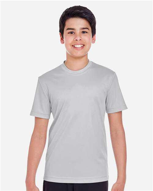 Youth Zone Performance T-Shirt - Sport Silver