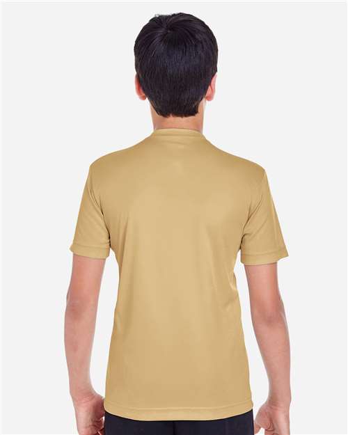 Youth Zone Performance T-Shirt - Sport Vegas Gold