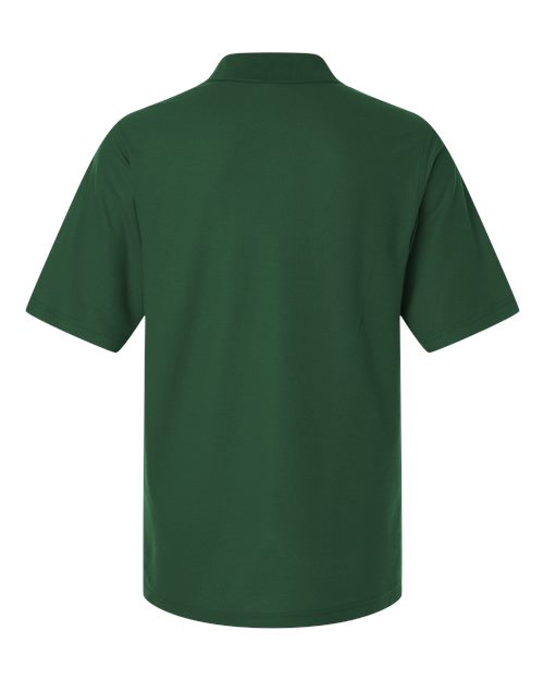 Men's Maverick CVC Pique Polo - Dark Green