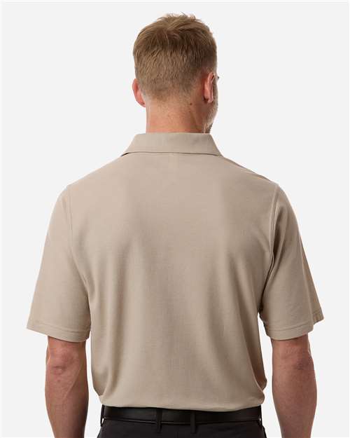 Men's Maverick CVC Pique Polo - Khaki