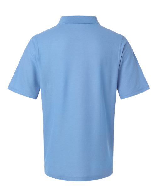 Men's Maverick CVC Pique Polo - Light College Blue