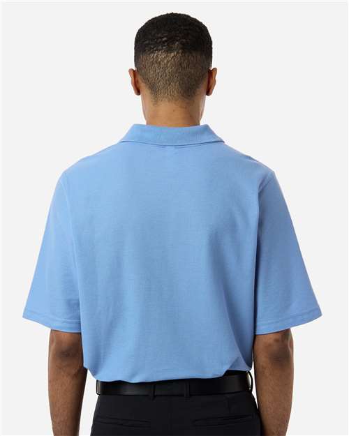 Men's Maverick CVC Pique Polo - Light College Blue