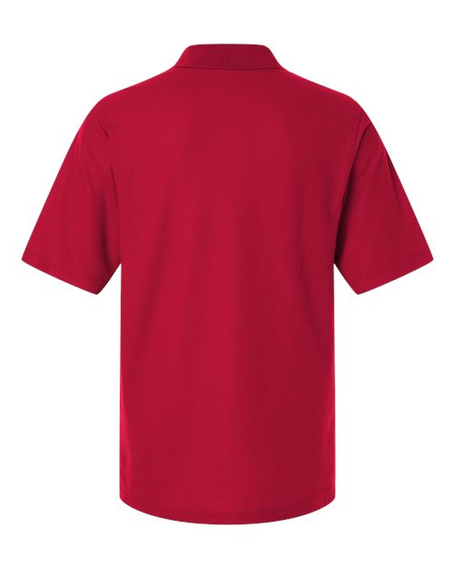Men's Maverick CVC Pique Polo - Red