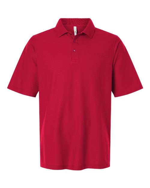 Men's Maverick CVC Pique Polo - Red