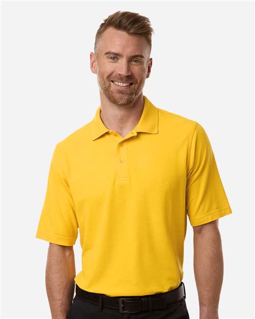 Men's Maverick CVC Pique Polo - Sunray Yellow