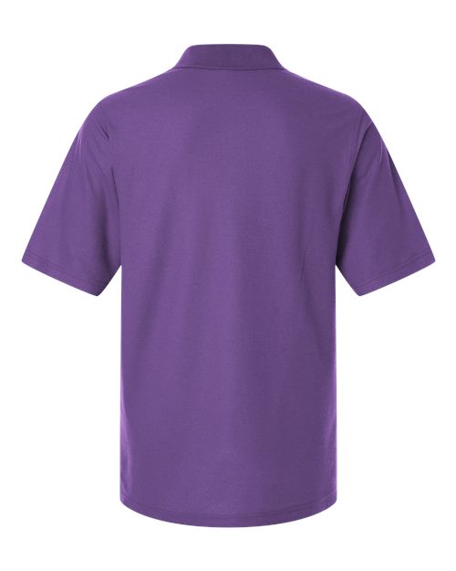 Men's Maverick CVC Pique Polo - Team Purple