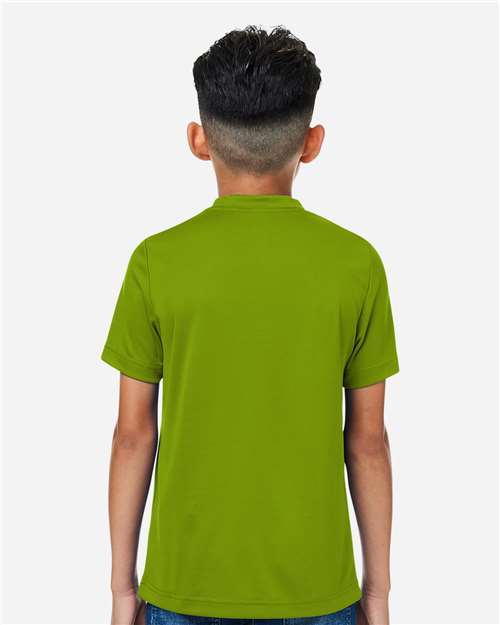 Youth Zone Performance Mesh T-Shirt - Acid Green