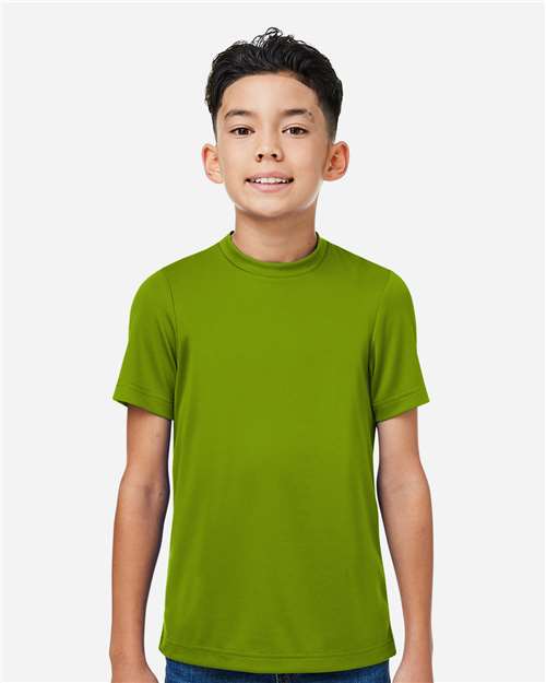 Youth Zone Performance Mesh T-Shirt - Acid Green