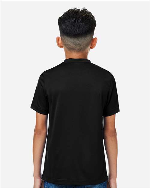 Youth Zone Performance Mesh T-Shirt - Black