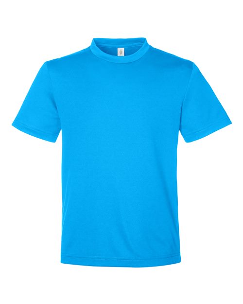 Youth Zone Performance Mesh T-Shirt - Electric Blue