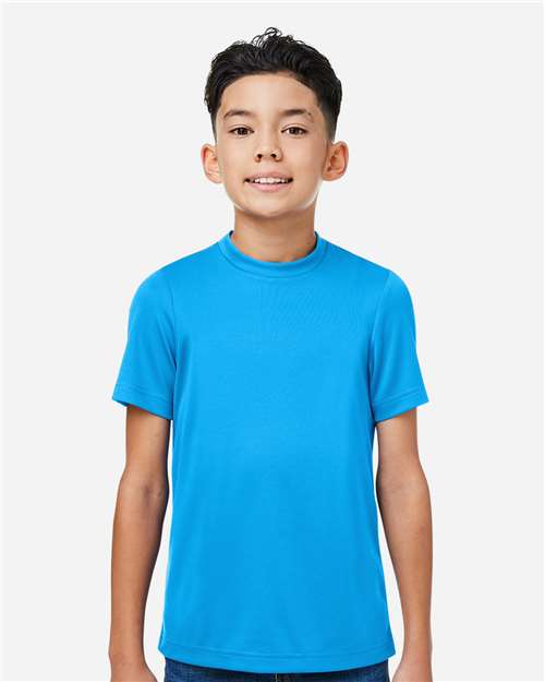 Youth Zone Performance Mesh T-Shirt - Electric Blue