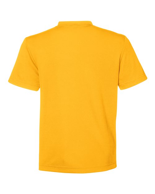 Youth Zone Performance Mesh T-Shirt - Sport Athletic Gold