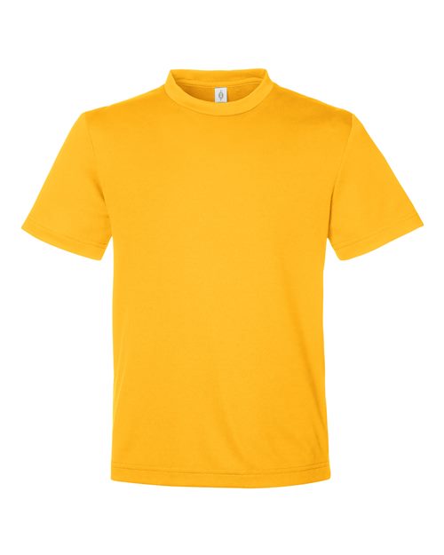 Youth Zone Performance Mesh T-Shirt - Sport Athletic Gold