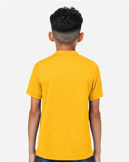 Youth Zone Performance Mesh T-Shirt - Sport Athletic Gold