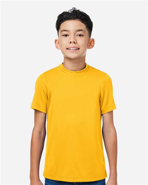 Youth Zone Performance Mesh T-Shirt - Sport Athletic Gold