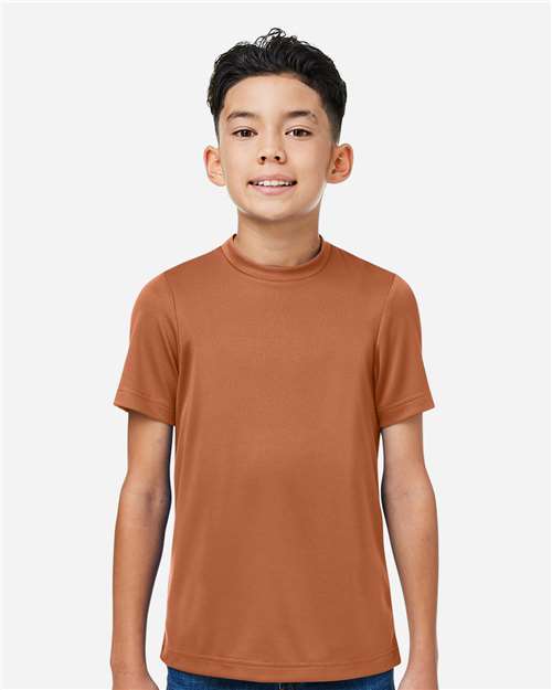 Youth Zone Performance Mesh T-Shirt - Sport Burnt Orange