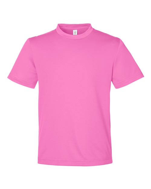 Youth Zone Performance Mesh T-Shirt - Sport Charity Pink