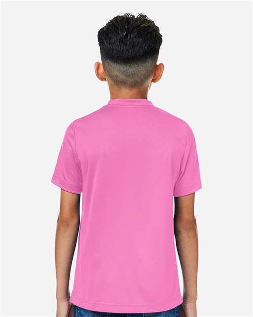 Youth Zone Performance Mesh T-Shirt - Sport Charity Pink