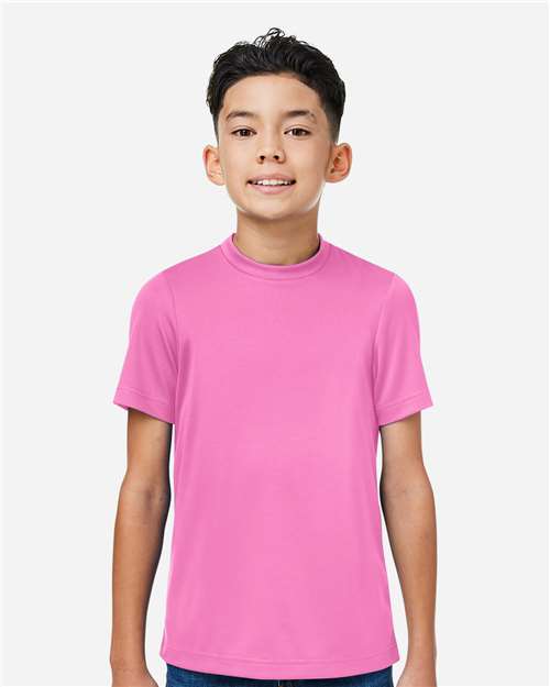 Youth Zone Performance Mesh T-Shirt - Sport Charity Pink
