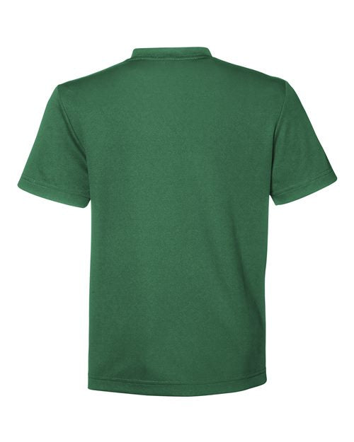 Youth Zone Performance Mesh T-Shirt - Sport Dark Green
