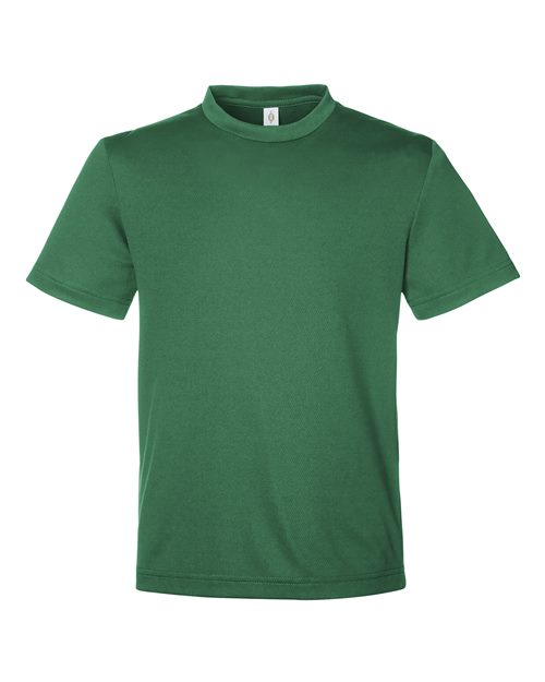 Youth Zone Performance Mesh T-Shirt - Sport Dark Green