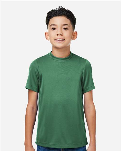 Youth Zone Performance Mesh T-Shirt - Sport Dark Green