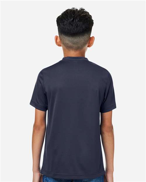 Youth Zone Performance Mesh T-Shirt - Sport Dark Navy
