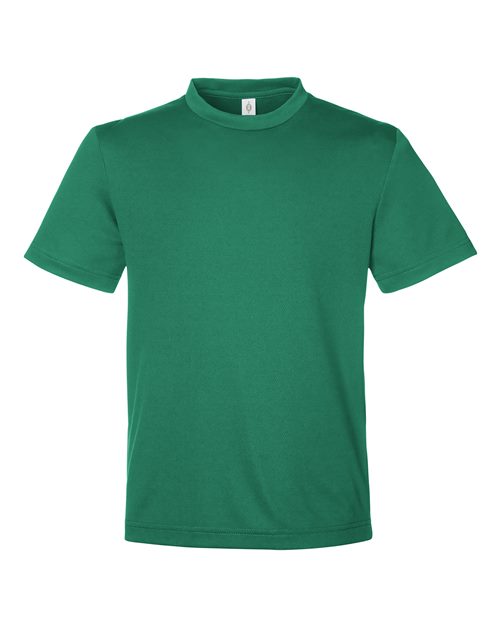 Youth Zone Performance Mesh T-Shirt - Sport Forest
